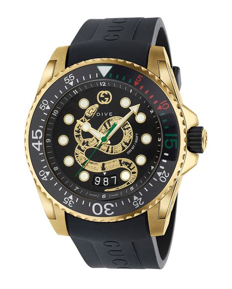 gucci watch divvers|Gucci dive men's watch.